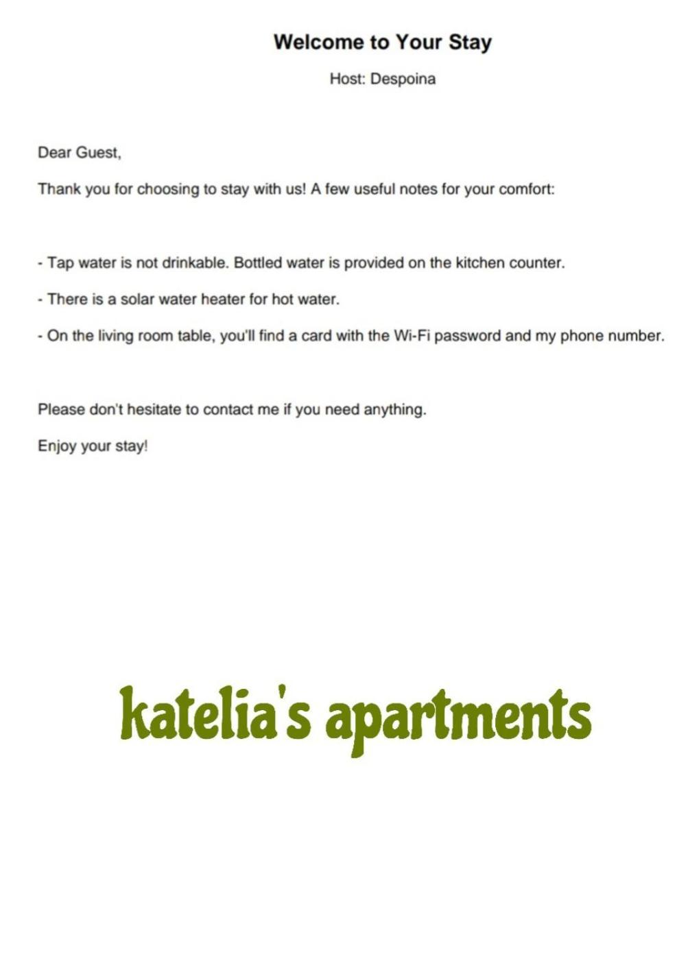 Katelia'S Apartments Almiropótamos Kamer foto